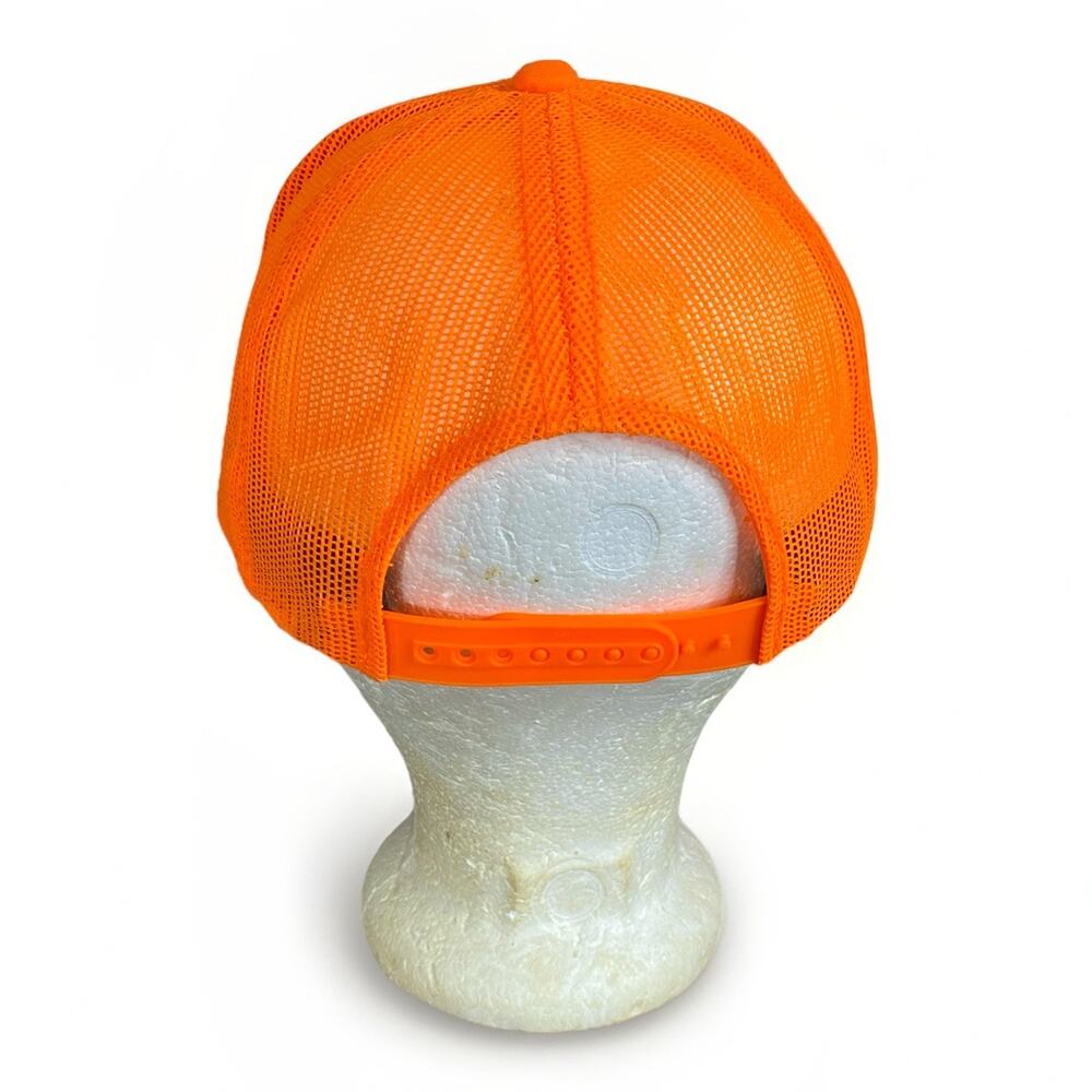 Cabelas Hat Cap Mesh Trucker Hunting Sports Outdoors Orange - Picture 4 of 7